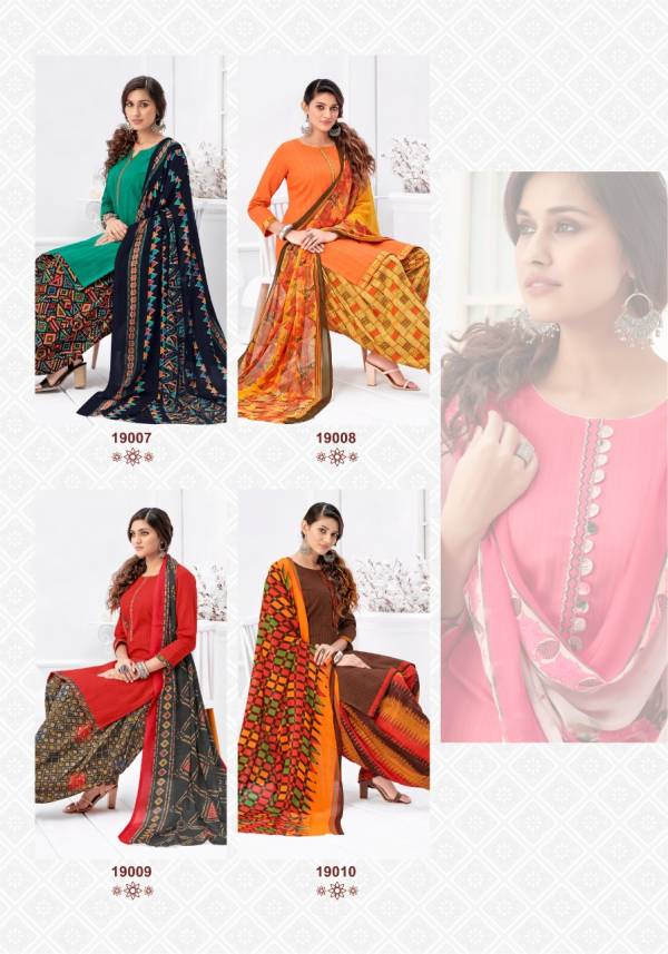 Suryajyoti Paneree Patiyala 19 Casual Daily Wear Cotton Printed Dress Material Collection